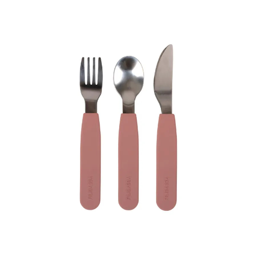 Tacâmuri, set de 3 bucăți, rose