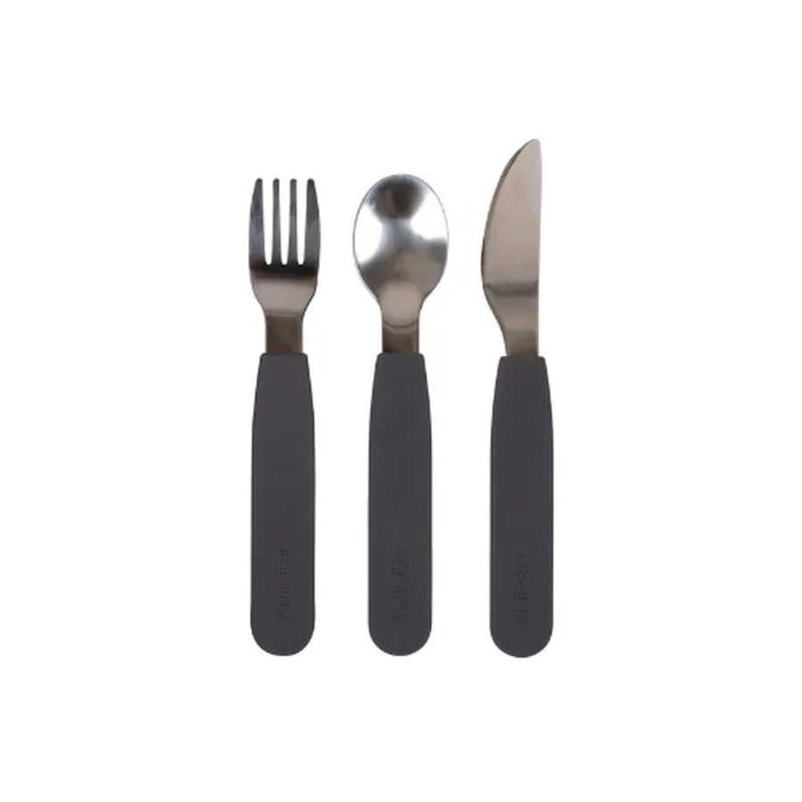 Tacâmuri, set de 3 bucăți, stone grey