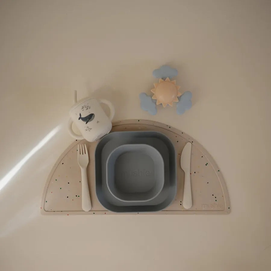 Tacâmuri din PP, set de 3 bucăți, ivory