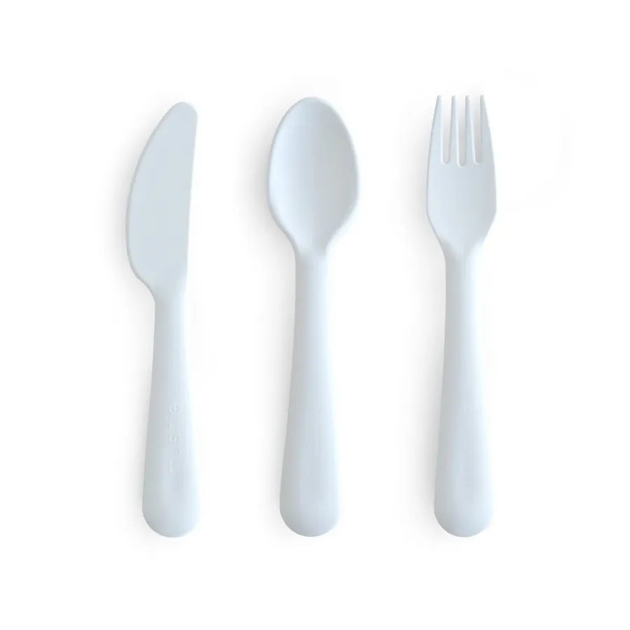 Tacâmuri din PP, set de 3 bucăți, powder blue
