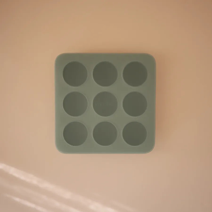 Tavă din silicon pentru congelator, cambridge blue