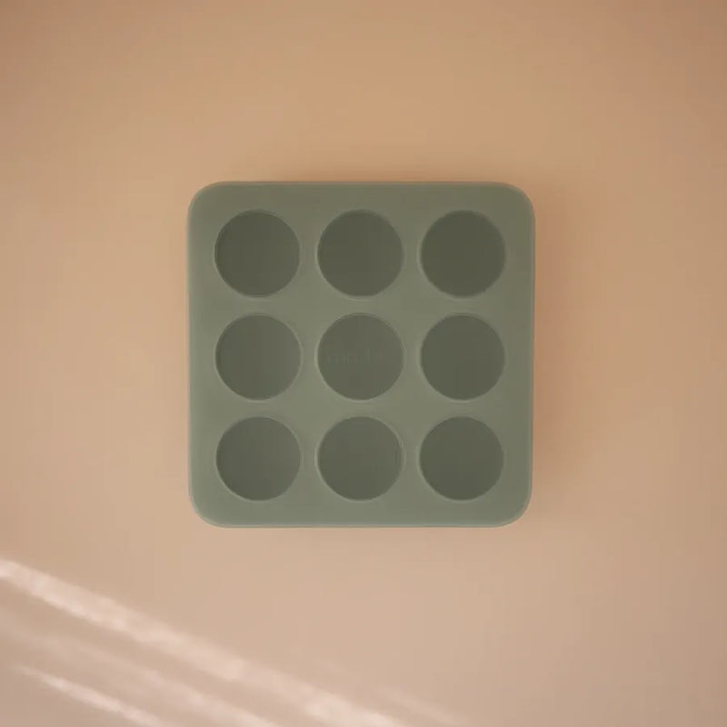 Tavă din silicon pentru congelator, cambridge blue
