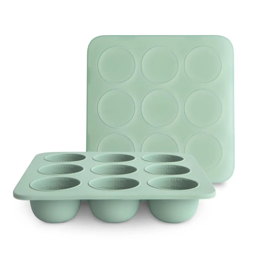 Tavă din silicon pentru congelator, cambridge blue