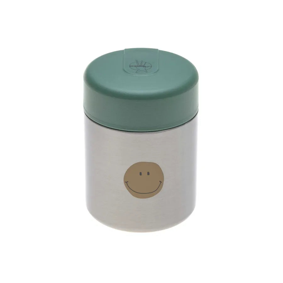 Termos pentru mâncare din oțel inoxidabil, 315 ml, happy rascals smile green