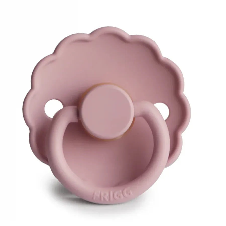 Suzetă din silicon Daisy, Baby Pink
