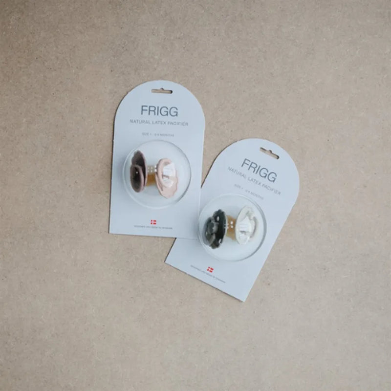 Suzete din cauciuc natural, fosforescente, Daisy Night, set de 2 bucăți, blush night/cream night