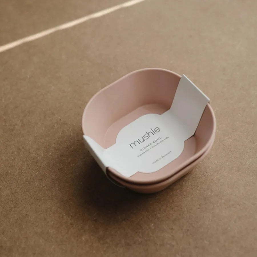 Boluri pătrate, set 2 bucăți, Blush