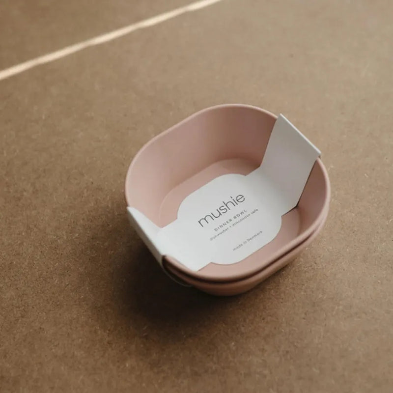 Boluri pătrate, set 2 bucăți, Blush