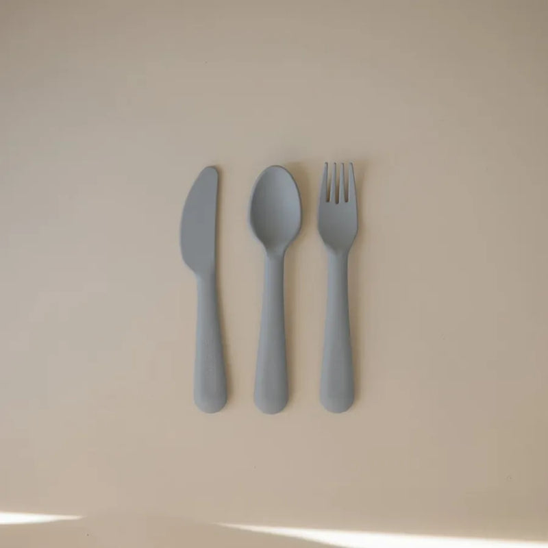 Tacâmuri din PP, set de 3 bucăți, cloud