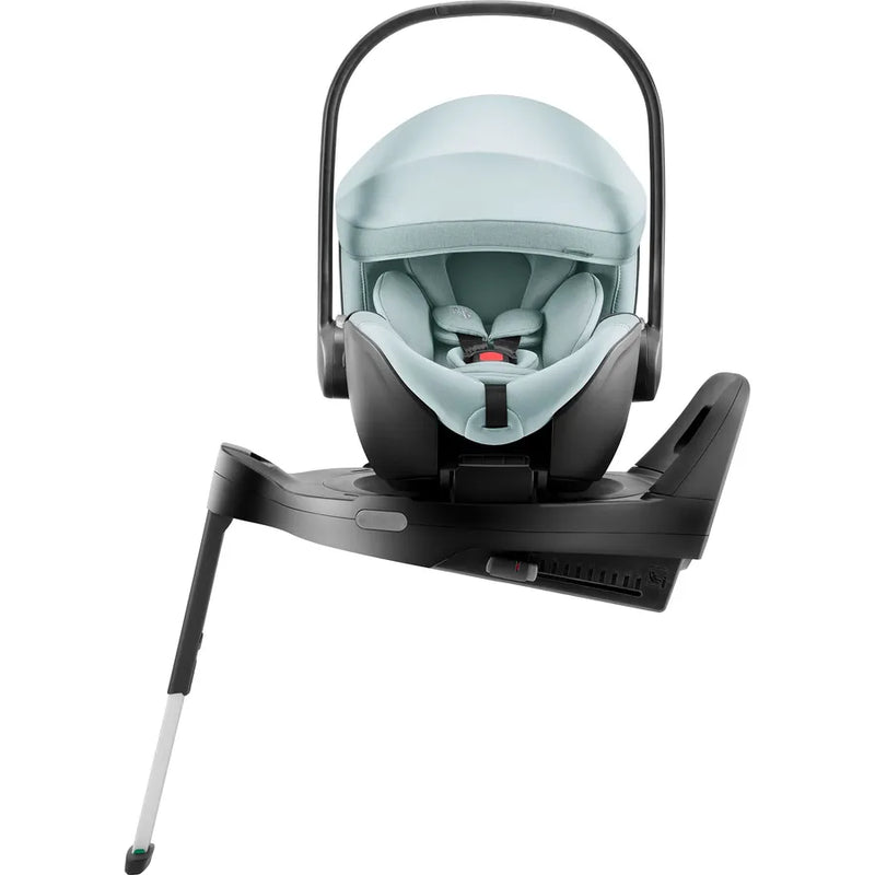 Scaun auto tip scoică pentru copii cu bază ISOFIX inclusă, Britax Römer, reclinabil, 0-15 luni, 40-85 cm, 0-13 kg, BABY-SAFE PRO, harbor blue