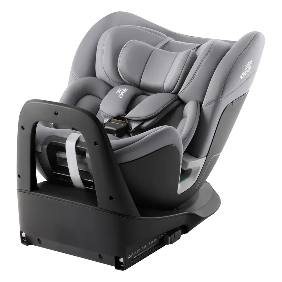 Scaun auto pentru copii Britax Römer, rotativ, 0 luni-7 ani, 40-125 cm, Isofix, SWIVEL, frost grey