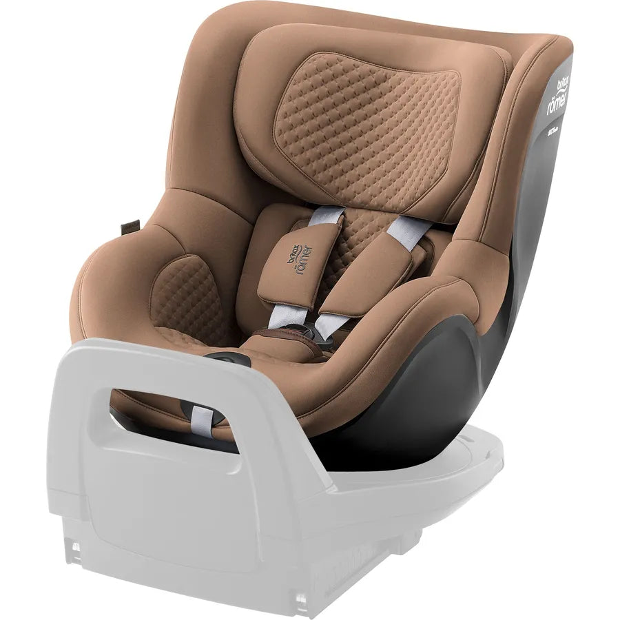 Scaun auto pentru copii Britax Römer, rotativ, fără bază ISOFIX, 3 luni-4 ani, 61-105 cm, 0-18 kg, DUALFIX 5Z, warm caramel