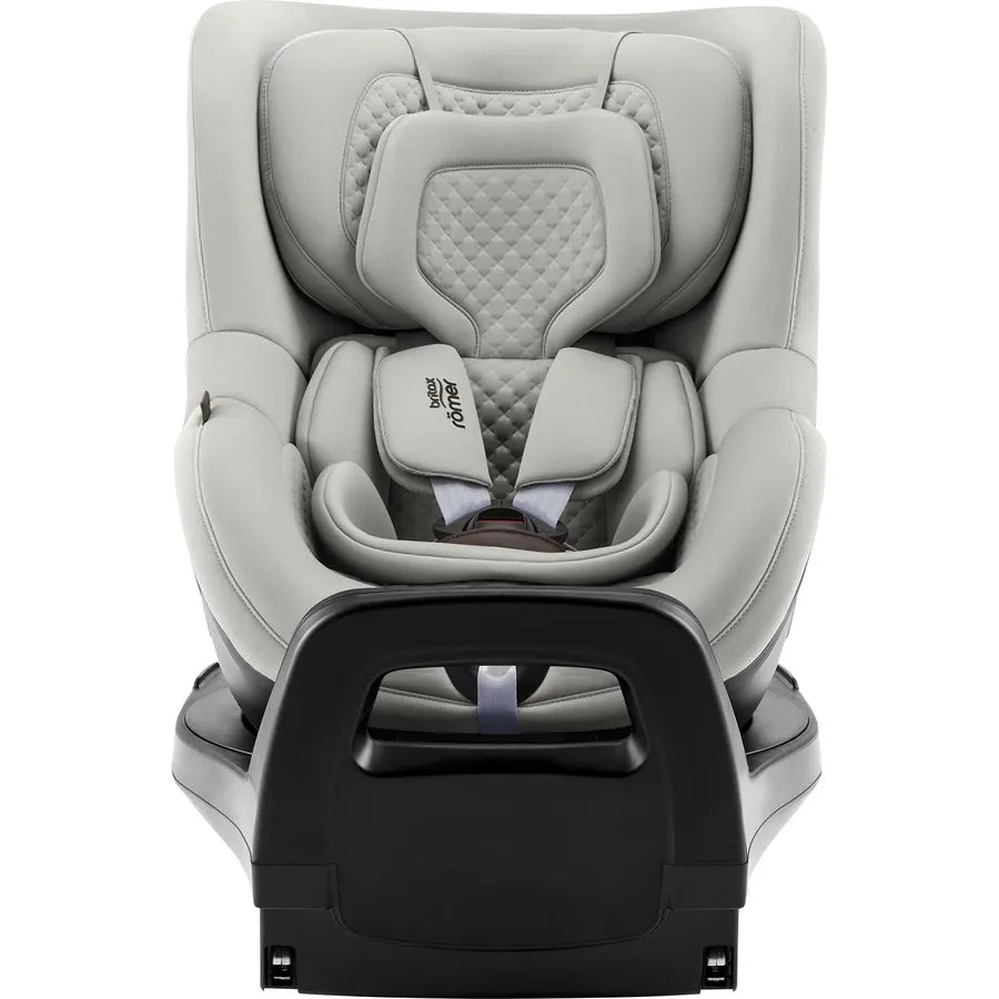 Scaun auto pentru copii Britax Römer, rotativ, 3 luni-4 ani, 61-105 cm, 19 kg, DUALFIX PRO M, linen grey