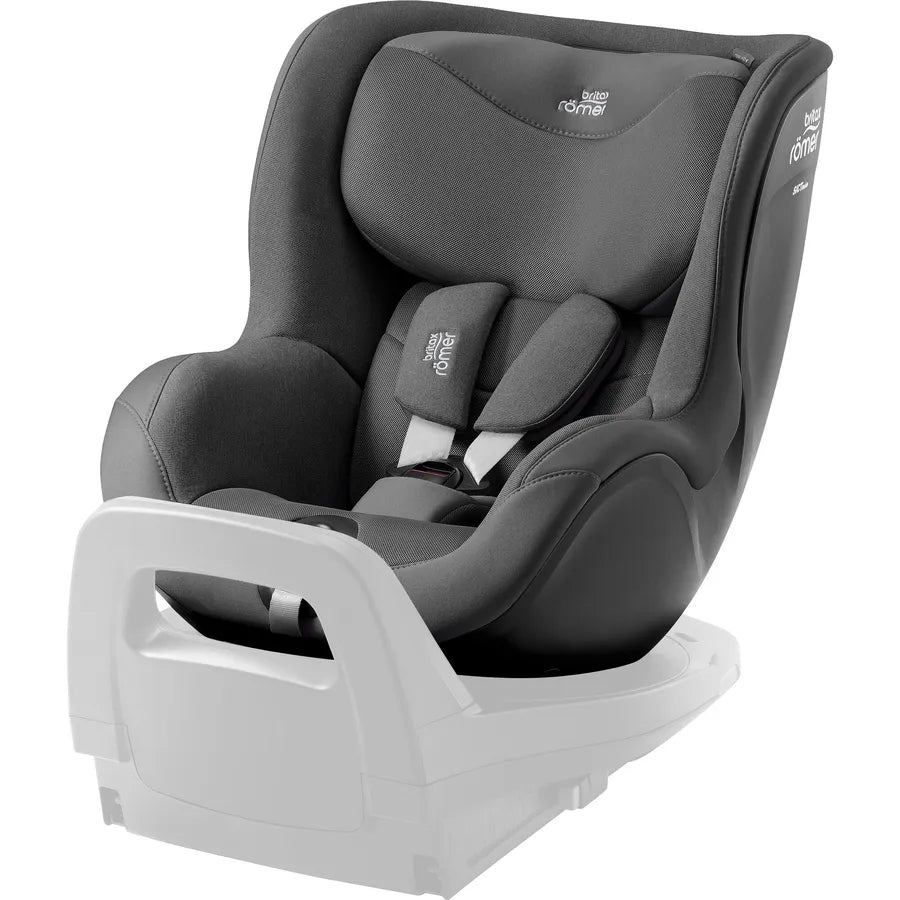 Scaun auto pentru copii Britax Römer, rotativ, fără bază ISOFIX, 3 luni-4 ani, 61-105 cm, 0-18 kg, DUALFIX 5Z, mineral grey