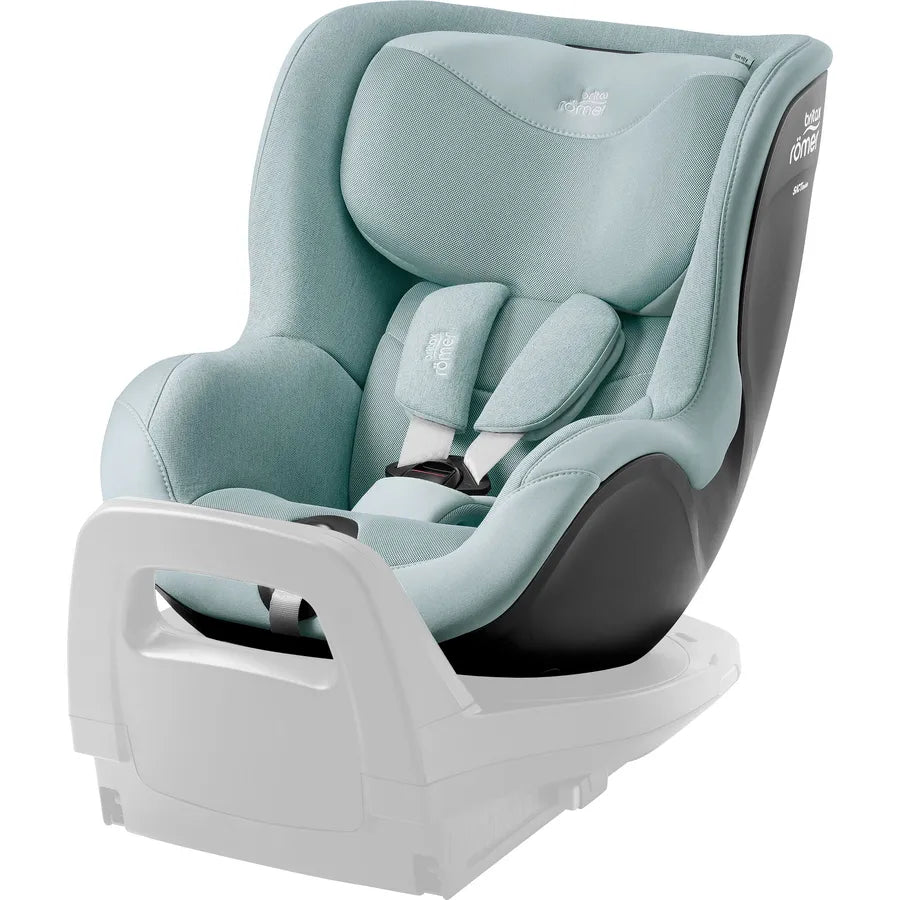 Scaun auto pentru copii Britax Römer, rotativ, fără bază ISOFIX, 3 luni-4 ani, 61-105 cm, 0-18 kg, DUALFIX 5Z, harbor blue