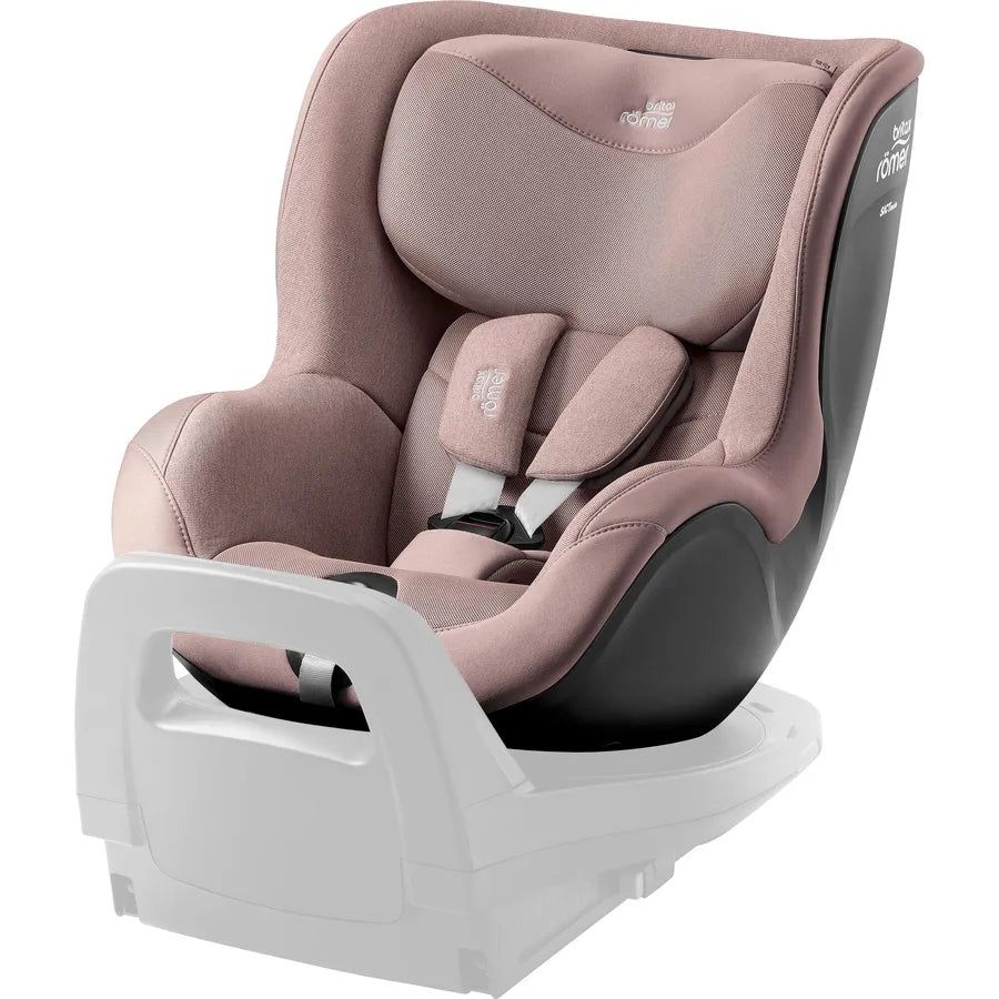 Scaun auto pentru copii Britax Römer, rotativ, fără bază ISOFIX, 3 luni-4 ani, 61-105 cm, 0-18 kg, DUALFIX 5Z, dusty rose