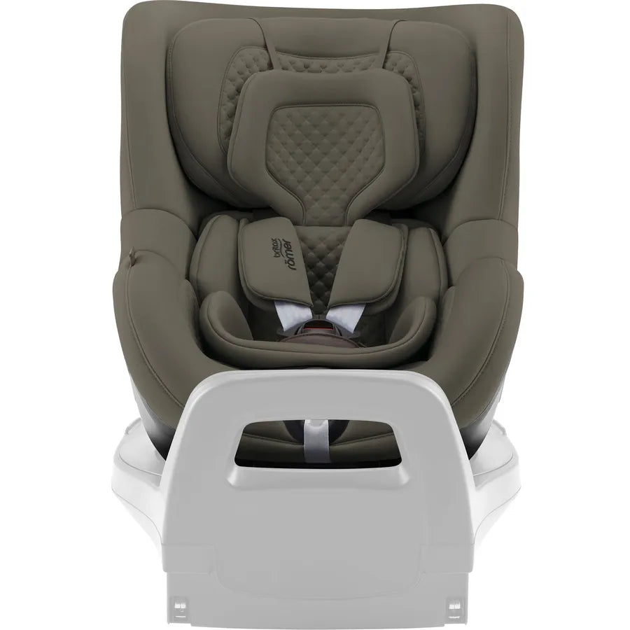 Scaun auto pentru copii Britax Römer, rotativ, fără bază ISOFIX, 3 luni-4 ani, 61-105 cm, 0-18 kg, DUALFIX 5Z, urban olive