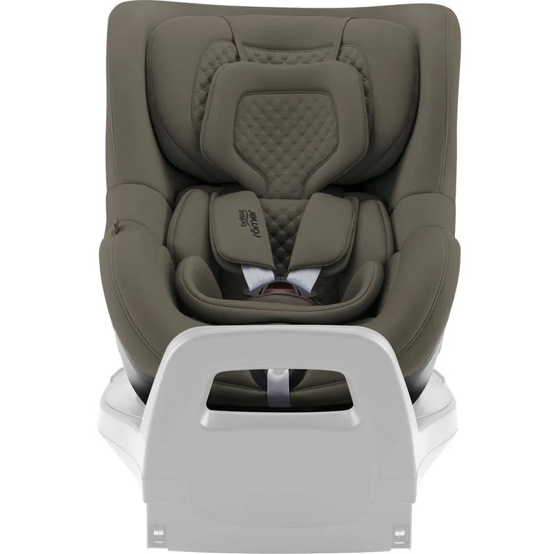 Scaun auto pentru copii Britax Römer, rotativ, fără bază ISOFIX, 3 luni-4 ani, 61-105 cm, 0-18 kg, DUALFIX 5Z, urban olive