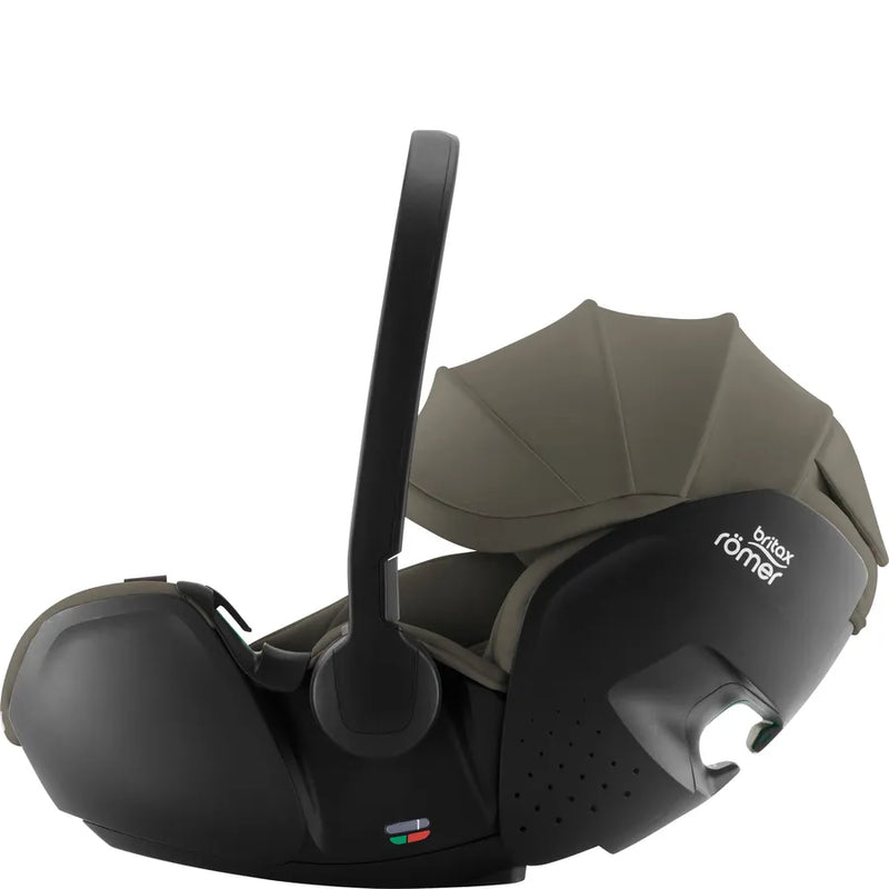 Scaun auto tip scoică pentru copii Britax Römer, reclinabil, 0-15 luni, 40-85 cm, 0-13 kg, BABY-SAFE PRO, urban olive