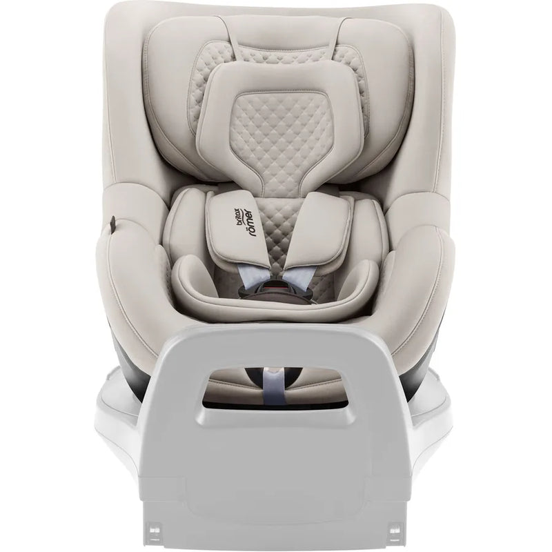 Scaun auto pentru copii Britax Römer, rotativ, fără bază ISOFIX, 3 luni-4 ani, 61-105 cm, 0-18 kg, DUALFIX 5Z, soft taupe