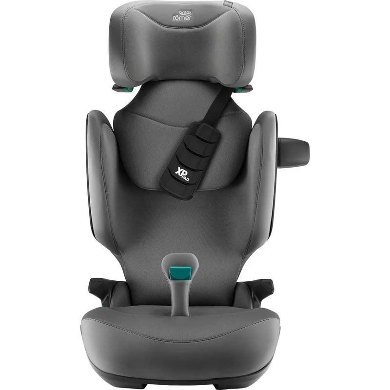 Scaun auto pentru copii Britax Römer, 3,5-12 ani, 100-150 cm, 15-36 kg, KIDFIX PRO, mineral grey