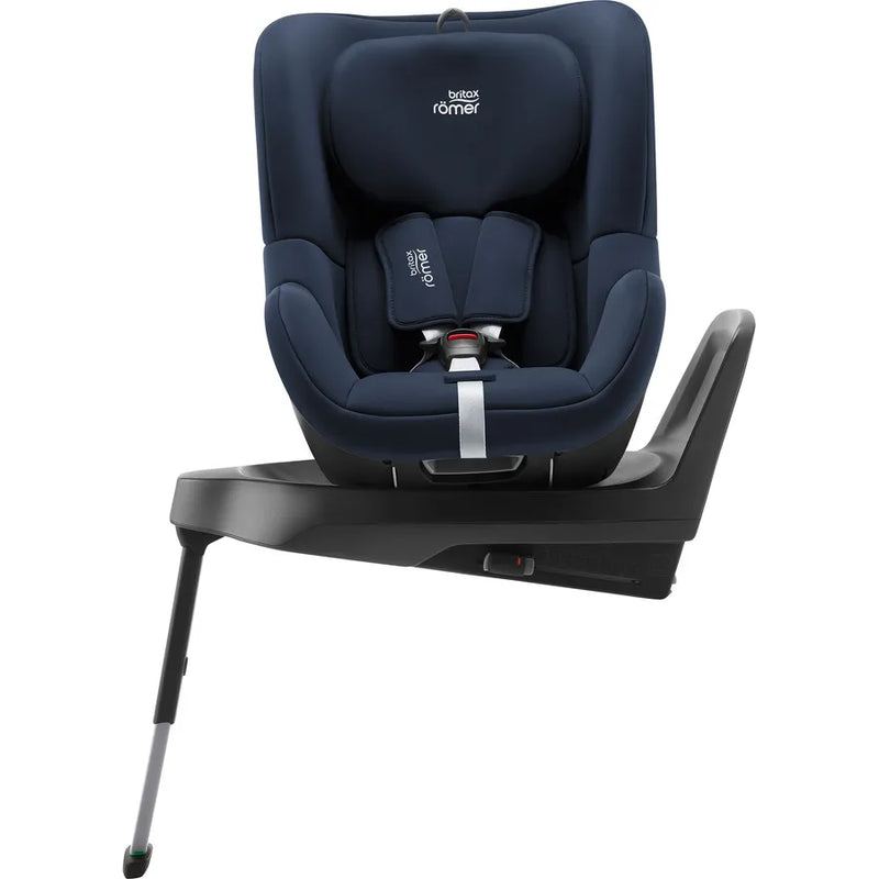Scaun auto pentru copii, Britax Römer, rotativ, 360º, 3 luni-4 ani, 61-105 cm, 20 kg, DUALFIX M PLUS, night blue