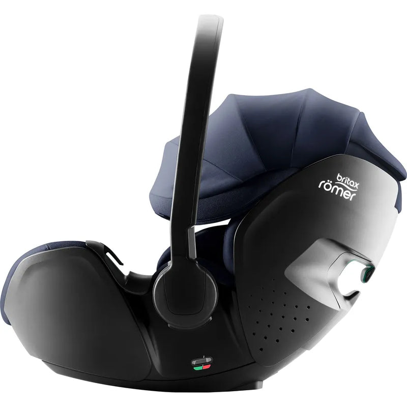 Scaun auto tip scoică pentru copii Britax Römer, reclinabil, 0-15 luni, 40-85 cm, 0-13 kg, BABY-SAFE PRO, night blue