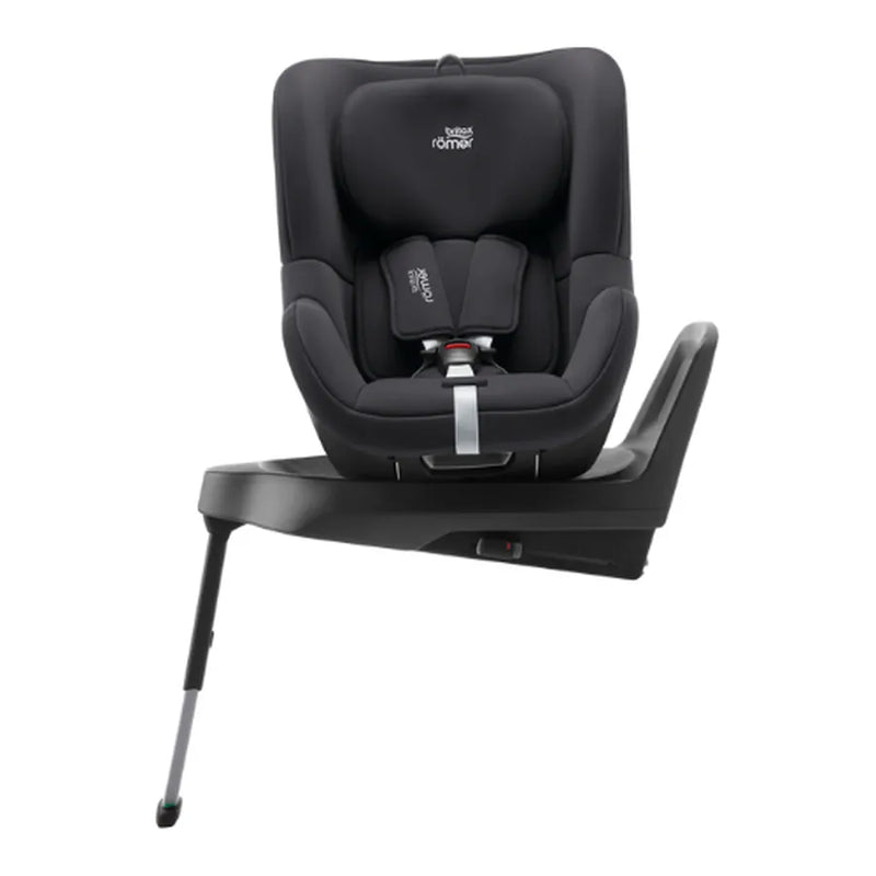 Scaun auto pentru copii, Britax Römer, rotativ, 360º, 3 luni-4 ani, 61-105 cm, 20 kg, DUALFIX M PLUS, midnight grey