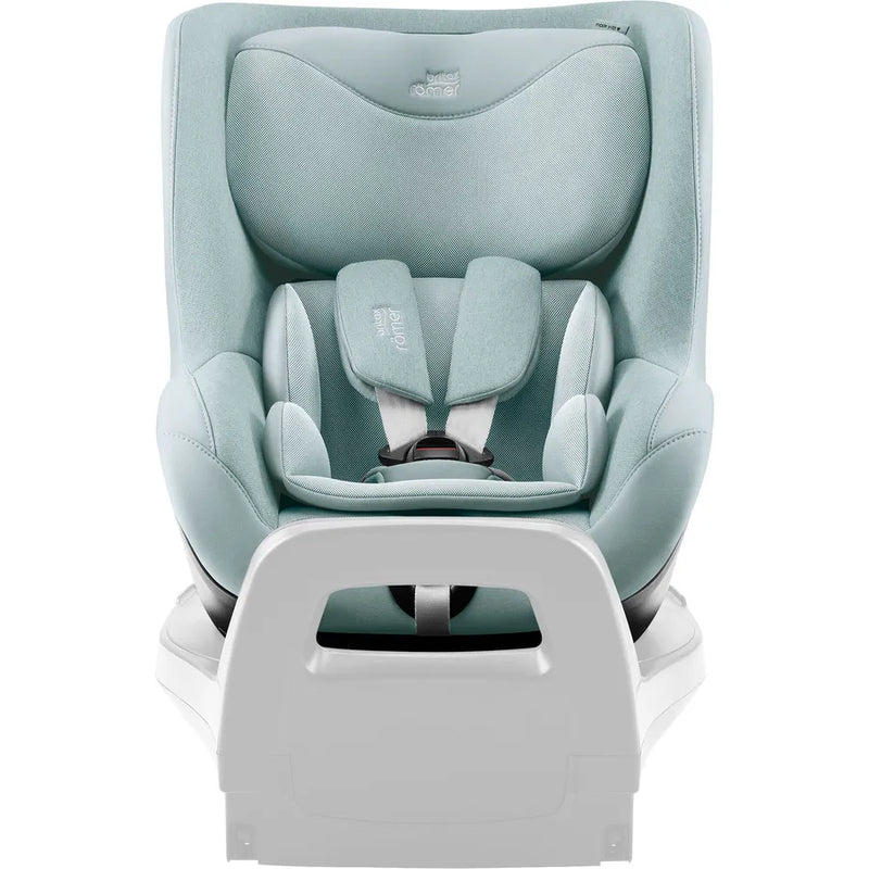 Scaun auto pentru copii Britax Römer, rotativ, fără bază ISOFIX, 3 luni-4 ani, 61-105 cm, 0-18 kg, DUALFIX 5Z, harbor blue