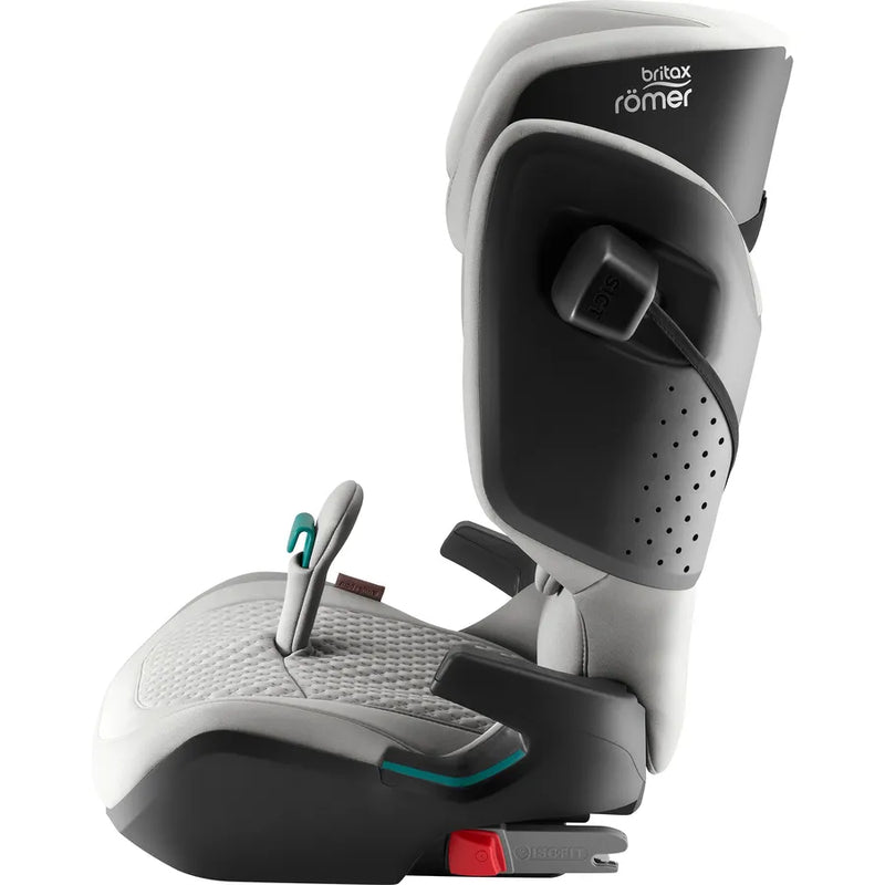 Scaun auto pentru copii Britax Römer, 3,5-12 ani, 100-150 cm, 15-36 kg, KIDFIX PRO, linen grey