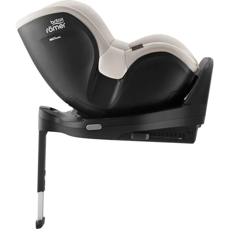 Scaun auto pentru copii Britax Römer, rotativ, 0 luni-4 ani, 40-105 cm, 0-19 kg, Isofix, DUALFIX PRO, soft taupe