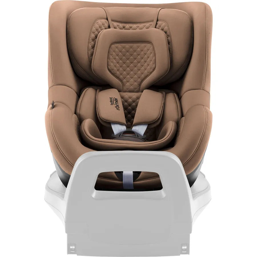 Scaun auto pentru copii Britax Römer, rotativ, fără bază ISOFIX, 3 luni-4 ani, 61-105 cm, 0-18 kg, DUALFIX 5Z, warm caramel