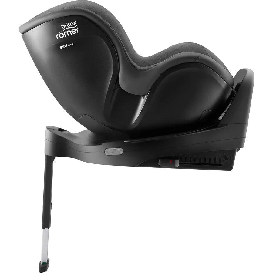 Scaun auto pentru copii Britax Römer, rotativ, 0 luni-4 ani, 40-105 cm, 0-19 kg, Isofix, DUALFIX PRO, mineral grey