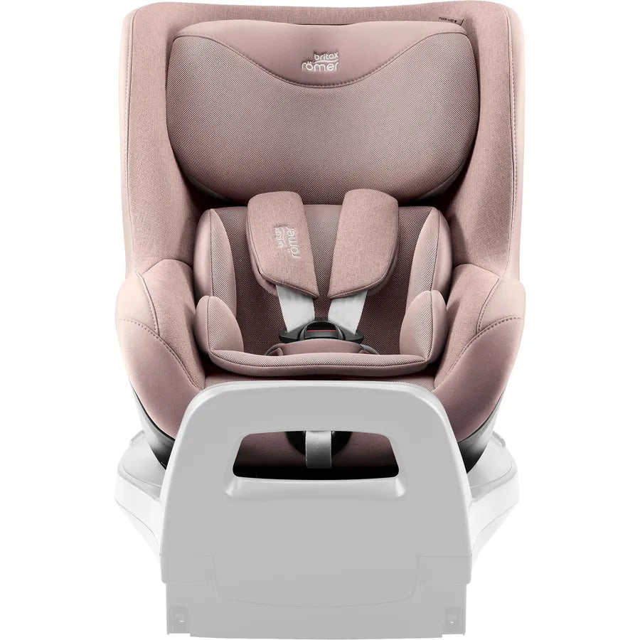 Scaun auto pentru copii Britax Römer, rotativ, fără bază ISOFIX, 3 luni-4 ani, 61-105 cm, 0-18 kg, DUALFIX 5Z, dusty rose