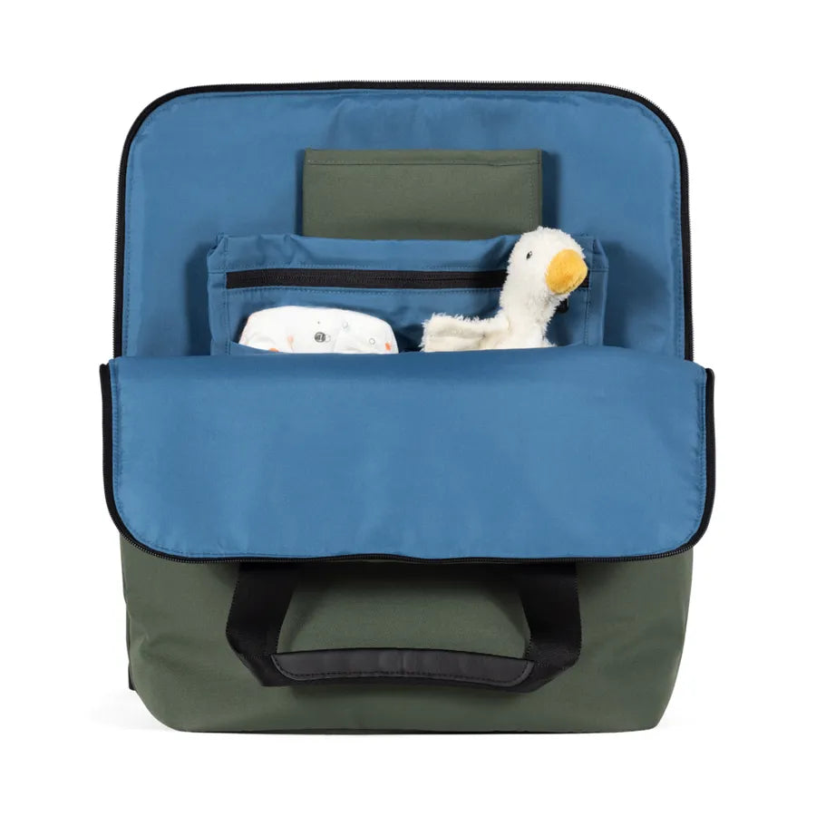 Rucsac din materiale reciclate, Joolz, forest green
