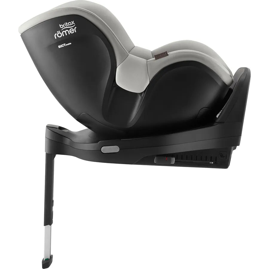 Scaun auto pentru copii Britax Römer, rotativ, 3 luni-4 ani, 61-105 cm, 19 kg, DUALFIX PRO M, linen grey