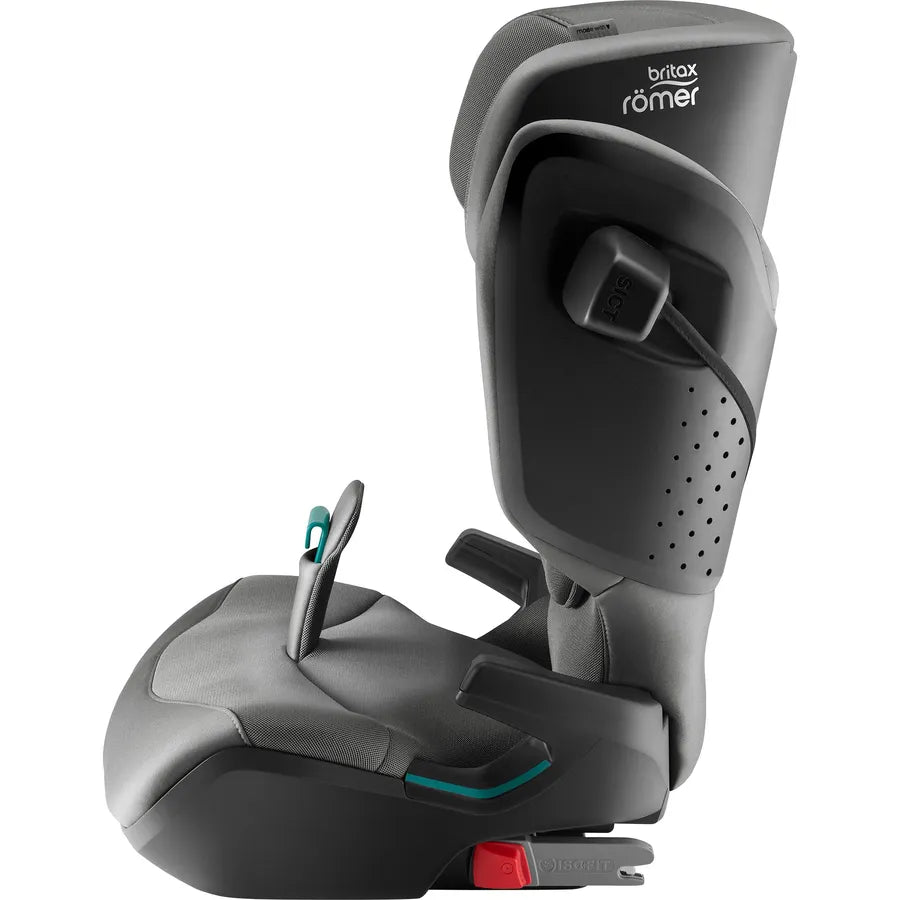 Scaun auto pentru copii Britax Römer, 3,5-12 ani, 100-150 cm, 15-36 kg, KIDFIX PRO, mineral grey