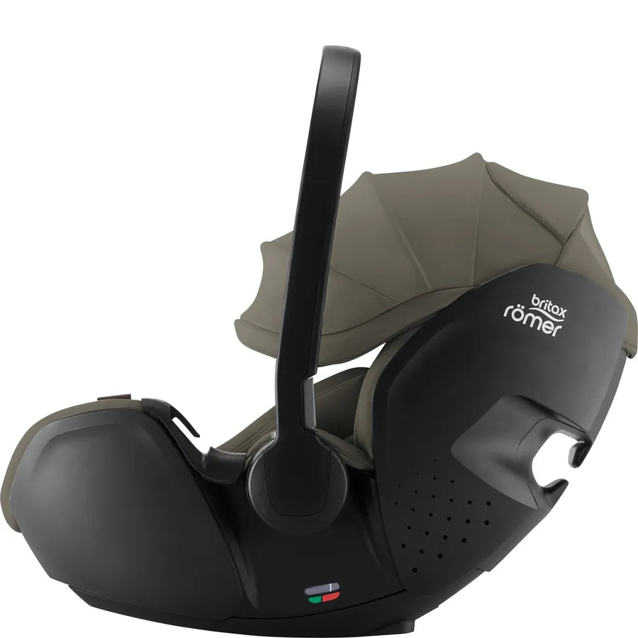 Scaun auto tip scoică pentru copii Britax Römer, reclinabil, 0-15 luni, 40-85 cm, 0-13 kg, BABY-SAFE PRO, urban olive