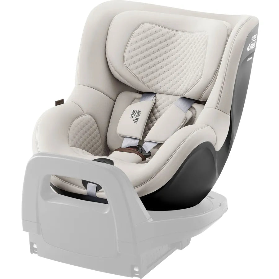 Scaun auto pentru copii Britax Römer, rotativ, fără bază ISOFIX, 3 luni-4 ani, 61-105 cm, 0-18 kg, DUALFIX 5Z, soft taupe