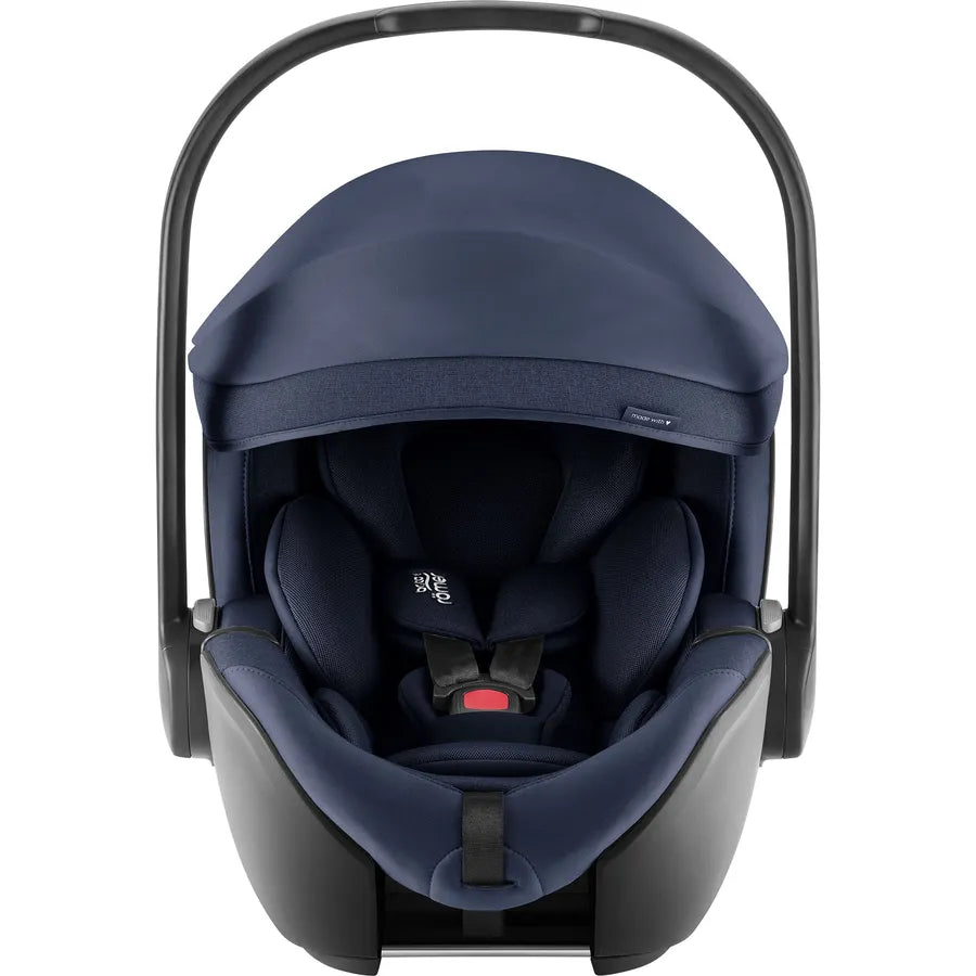 Scaun auto tip scoică pentru copii Britax Römer, reclinabil, 0-15 luni, 40-85 cm, 0-13 kg, BABY-SAFE PRO, night blue