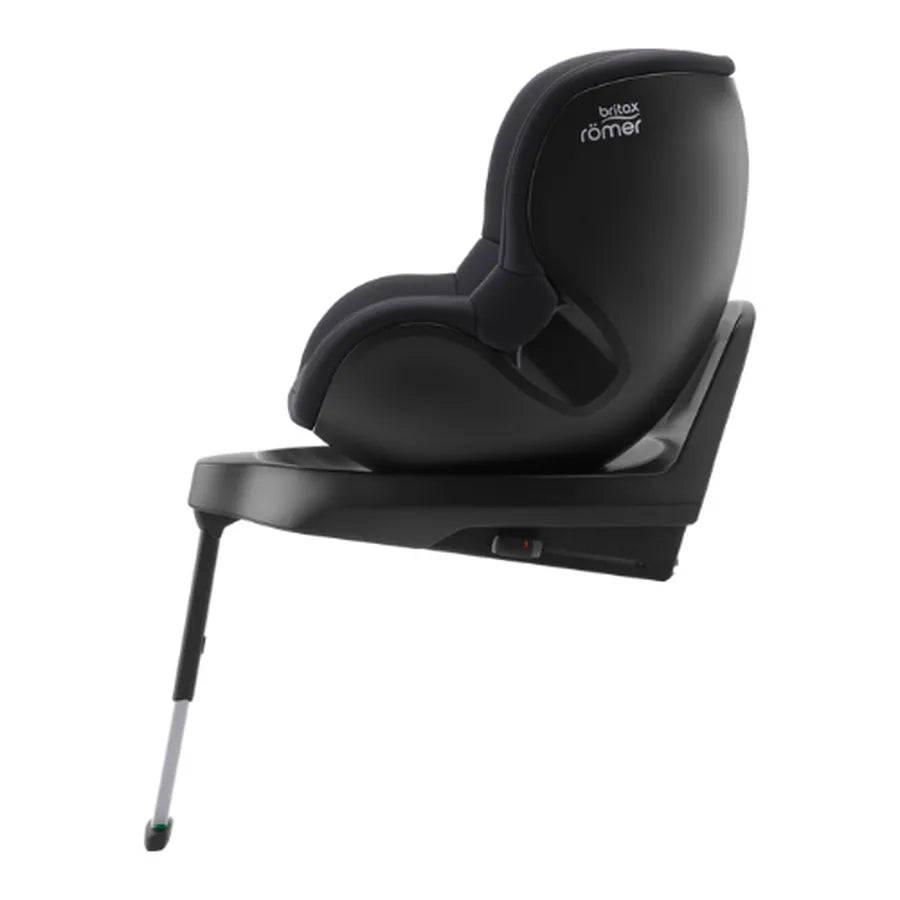 Scaun auto pentru copii, Britax Römer, rotativ, 360º, 3 luni-4 ani, 61-105 cm, 20 kg, DUALFIX M PLUS, midnight grey