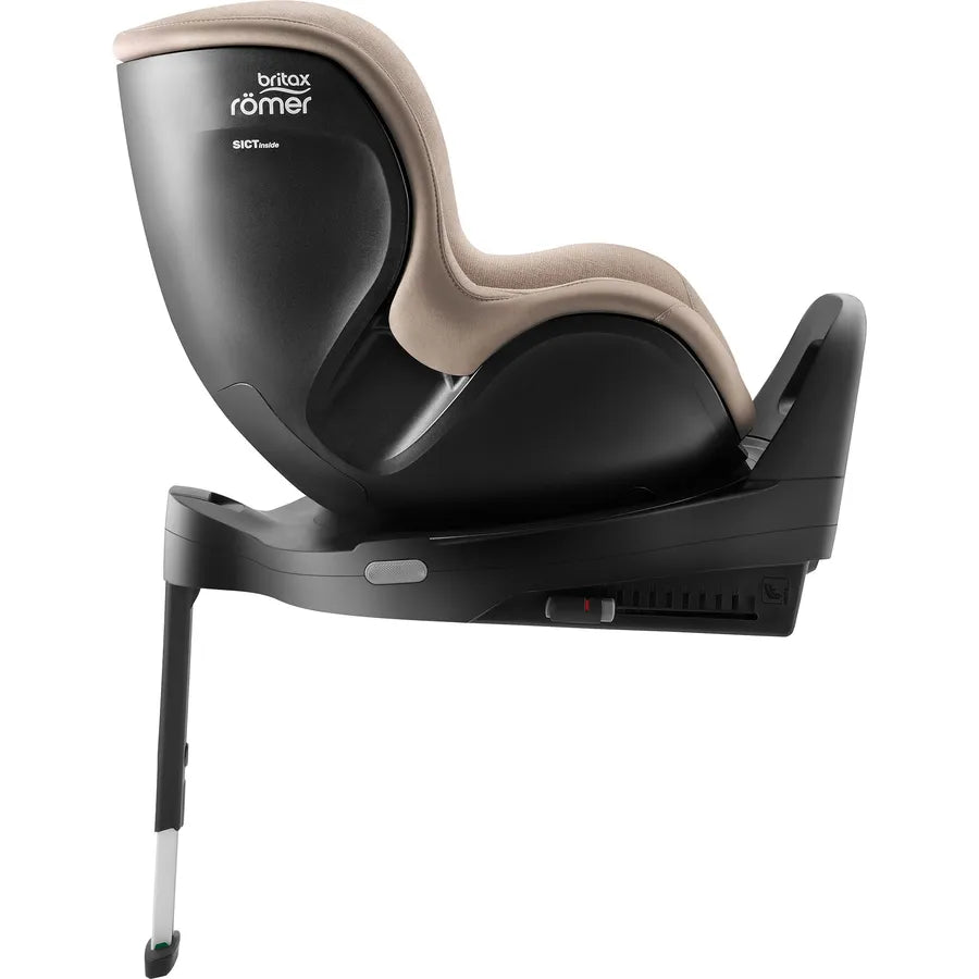 Scaun auto pentru copii Britax Römer, rotativ, 3 luni-4 ani, 61-105 cm, 19 kg, DUALFIX PRO M, teak