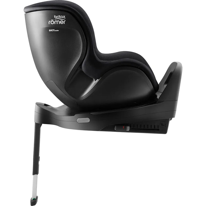 Scaun auto pentru copii Britax Römer, rotativ, 0 luni-4 ani, 40-105 cm, 0-19 kg, Isofix, DUALFIX PRO, carbon black