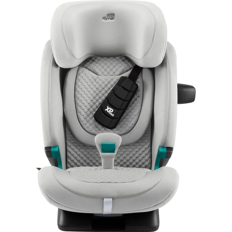 Scaun auto pentru copii Britax Römer, 15 luni-12 ani, 76-150 cm, 36 kg, ADVANSAFIX PRO, linen grey