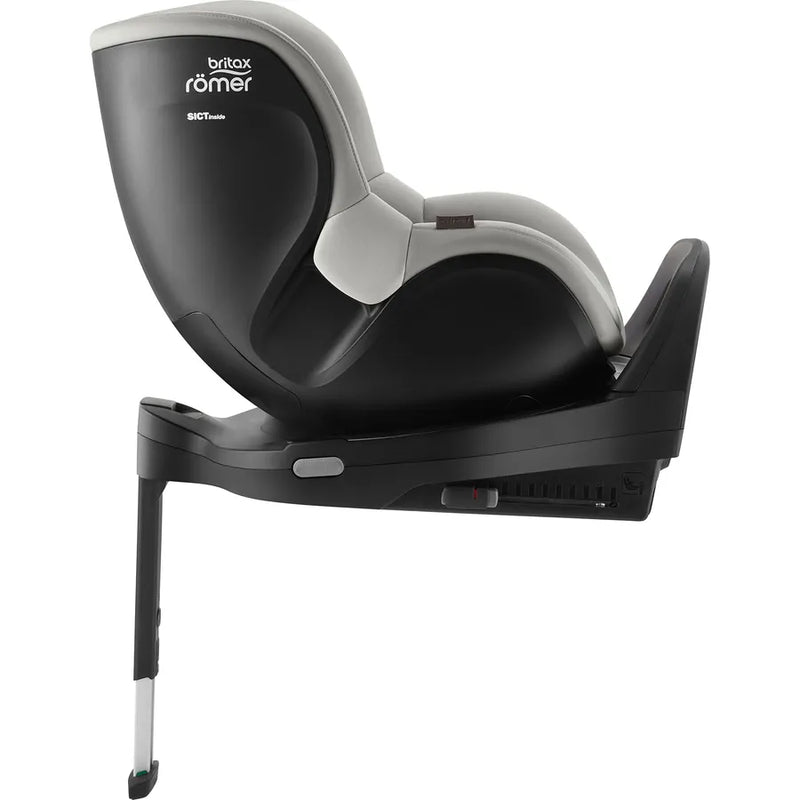Scaun auto pentru copii Britax Römer, rotativ, 3 luni-4 ani, 61-105 cm, 19 kg, DUALFIX PRO M, linen grey