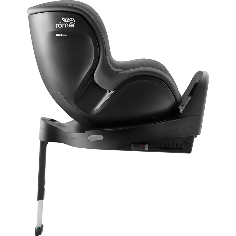 Scaun auto pentru copii Britax Römer, rotativ, 0 luni-4 ani, 40-105 cm, 0-19 kg, Isofix, DUALFIX PRO, mineral grey