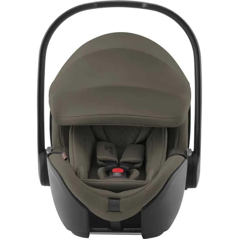 Scaun auto tip scoică pentru copii Britax Römer, reclinabil, 0-15 luni, 40-85 cm, 0-13 kg, BABY-SAFE PRO, urban olive