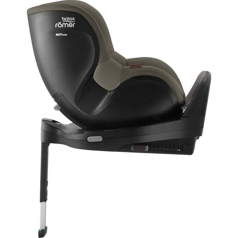 Scaun auto pentru copii Britax Römer, rotativ, 0 luni-4 ani, 40-105 cm, 0-19 kg, Isofix, DUALFIX PRO, urban olive