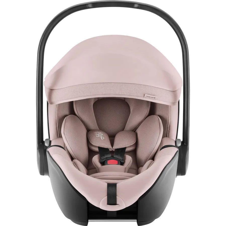 Scaun auto tip scoică pentru copii Britax Römer, reclinabil, 0-15 luni, 40-85 cm, 0-13 kg, BABY-SAFE PRO, dusty rose