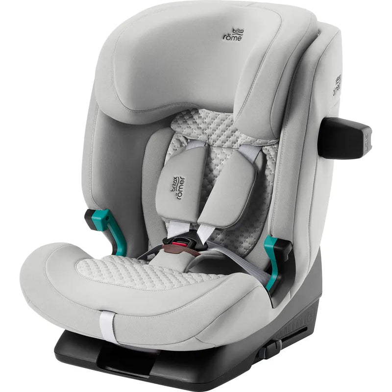 Scaun auto pentru copii Britax Römer, 15 luni-12 ani, 76-150 cm, 36 kg, ADVANSAFIX PRO, linen grey